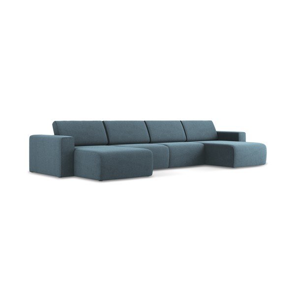 Mėlynos spalvos kampinė sofa Kalea – Makamii-image-2