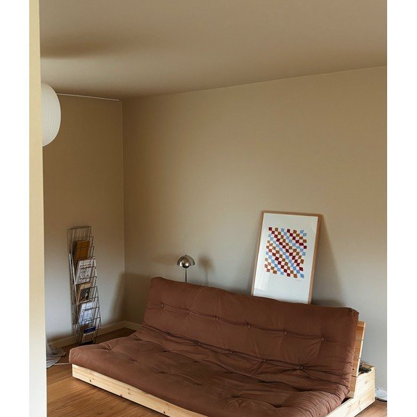 Sulankstoma sofa iš kordinio velveto rožinės spalvos 196 cm Base – Karup Design-image-1