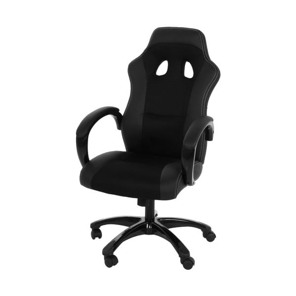 "Actona Race" juoda biuro kėdė
