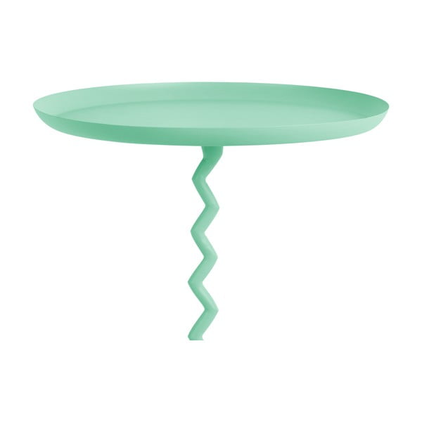 Iš metalo apvalios formos šoninis stalas ø 44 cm Zig Zag – Leitmotiv-image-2