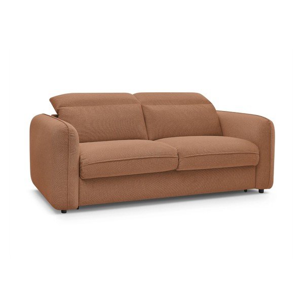Oranžinės spalvos sofa 216 cm Achille – Bobochic Paris-image-3