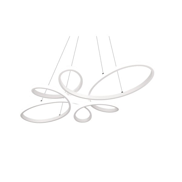 Kabantis šviestuvas baltos spalvos LED Fly – Trio-image-4