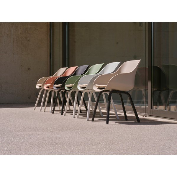 Plastikinės sodo kėdės smėlio spalvos 2 vnt. Le Soleil Element – Hartman-image-4
