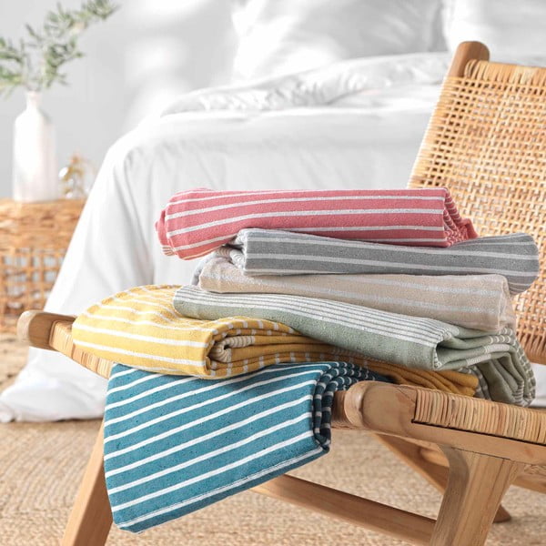 Smėlio spalvos lovatiesė 240x260 cm Adele – douceur d'intérieur-image-2