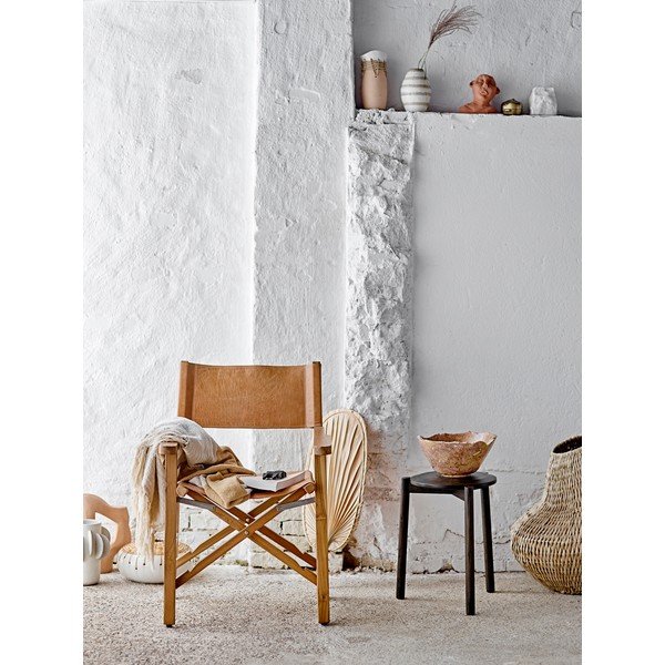 Iš palmės lapo didelio formato sieninė dekoracija 26x67 cm Oumou – Bloomingville-image-2