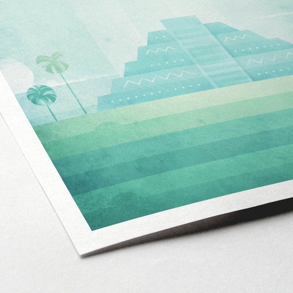 Plakatas Travelposter Mexico, 30 x 40 cm-image-2