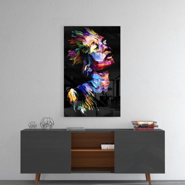 Paveikslas ant stiklo Insigne Effect Woman, 46 x 72 cm-image-1
