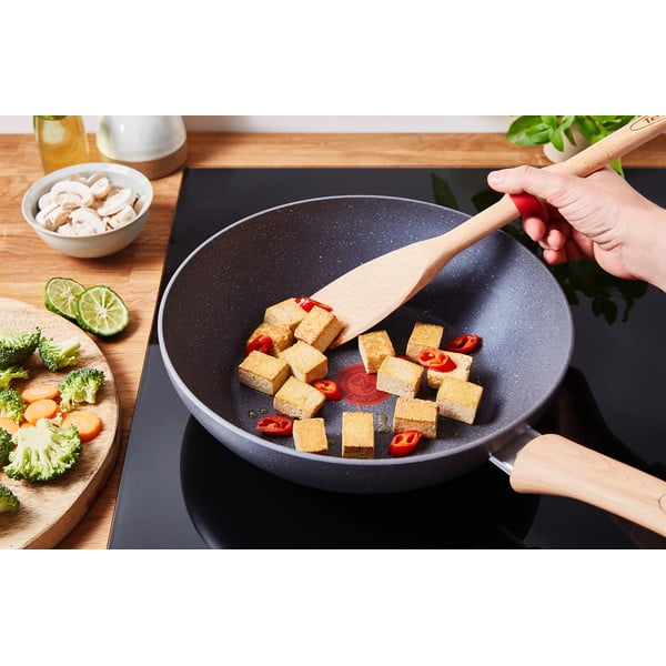 Wok aliuminio keptuvė ø 28 cm Natural Force - Tefal-image-2