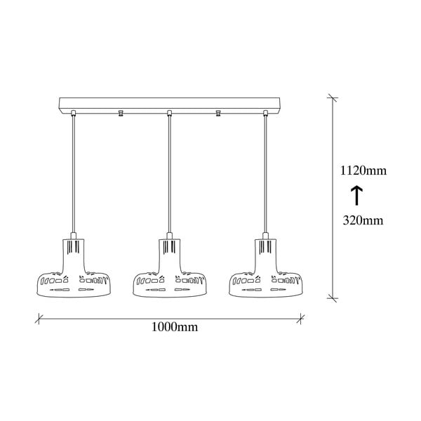 Kabantis šviestuvas juodos spalvos/vario spalvos su metaliniu gaubtu Fellini – Opviq lights-image-4