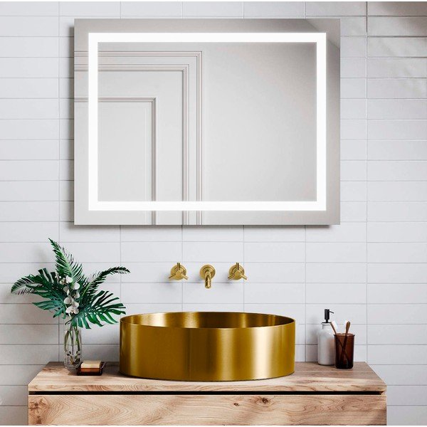 Iš nerūdijančio plieno apvalios formos praustuvas auksinės spalvos ø 38 cm Aurum – Sapho-image-1