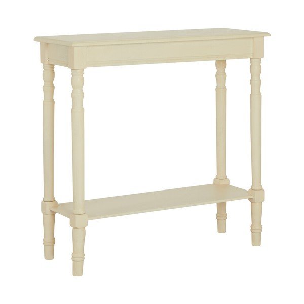 Dramblio kaulo spalvos iš pušies masyvo konsolinis staliukas 30x80 cm Heritage – Premier Housewares