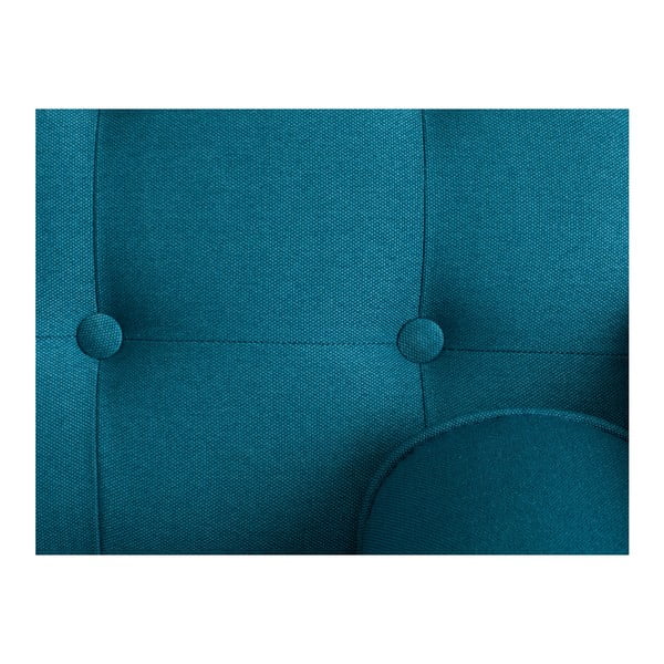 Turkio spalvos trijų vietų sofa Individualizuotos formos tema-image-2