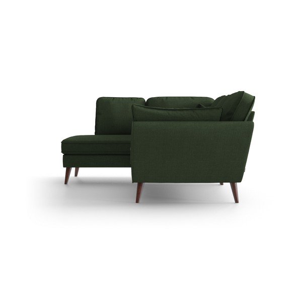 Žalia kampinė sofa My Pop Design Auteuil, kairysis kampas-image-4