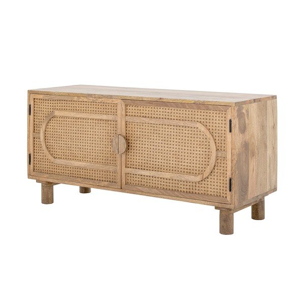 Iš mango masyvo žema šoninė spintelė natūralios spalvos 90x54 cm Pablo – Bloomingville-image-3