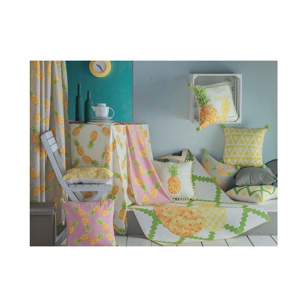 "Pillowcase Mike & Co. NEW YORK Sultingas ananasas, 43 x 43 cm-image-1