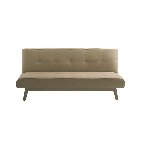 Smėlio spalvos sofa lova Pasirinktiniai formos režimai-image-3