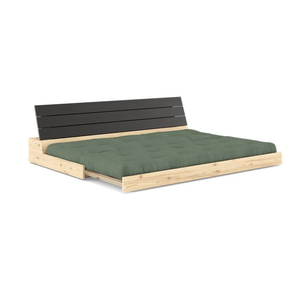 Sulankstoma sofa žalios spalvos 196 cm Base – Karup Design-image-4