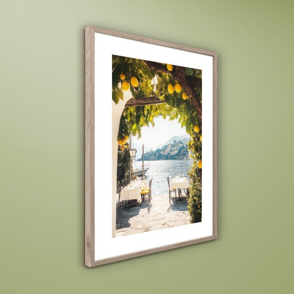 Spausdintas paveikslas su rėmeliu 50x70 cm Lemon View – Styler-image-3