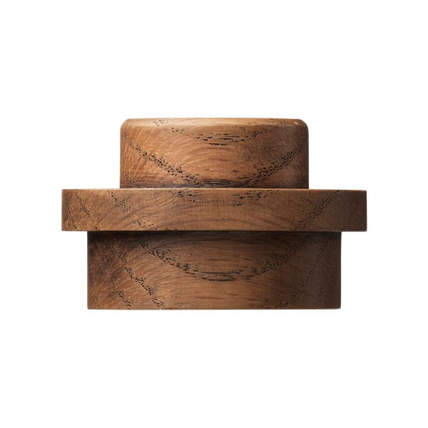 3 tamsaus beicuoto ąžuolo sieninių kabliukų rinkinys LEGO® Wood-image-4