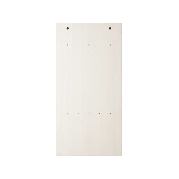 Baltos spalvos iš pušies masyvo koridoriaus baldas 60x120x25 cm Anita – Støraa-image-2