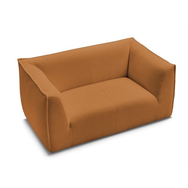 Garstyčių spalvos iš boucle sofa 170 cm Giorgia – Bobochic Paris-image-4