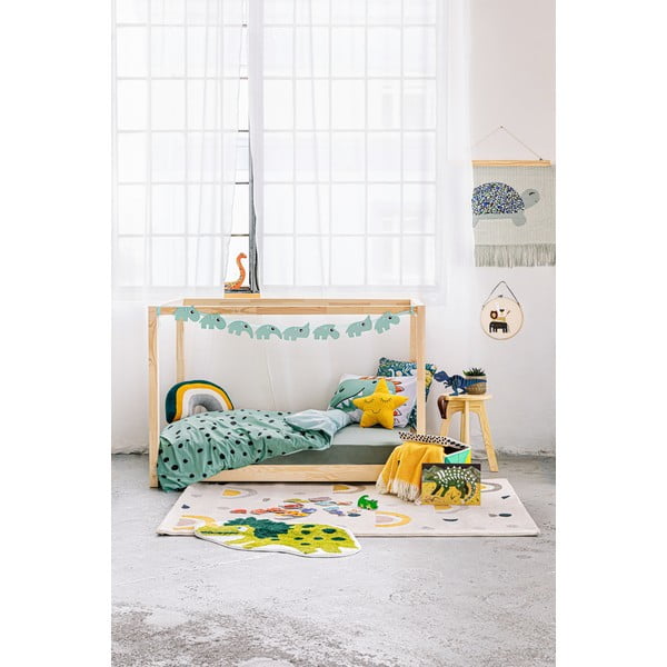 Vaikiška medvilninė patalynė Bonami Selection Dino, 140 x 200 cm-image-2