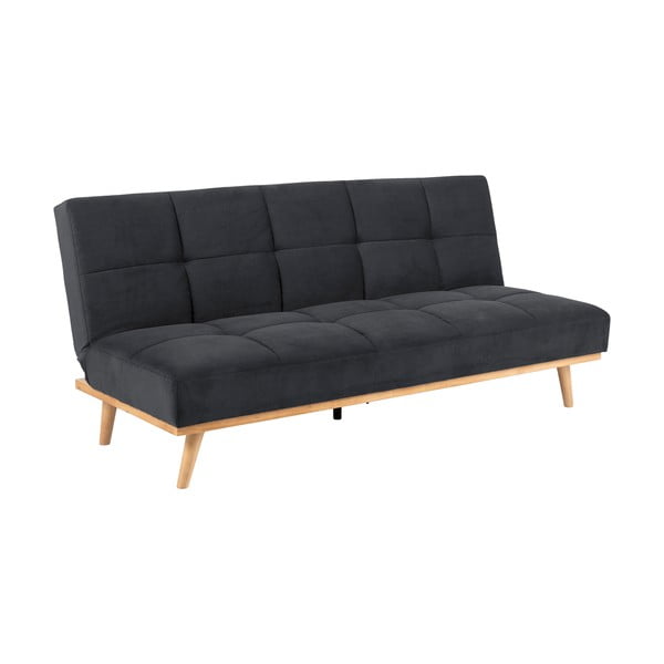 Antracito pilkos spalvos sofa-lova Bonami Essentials Enna