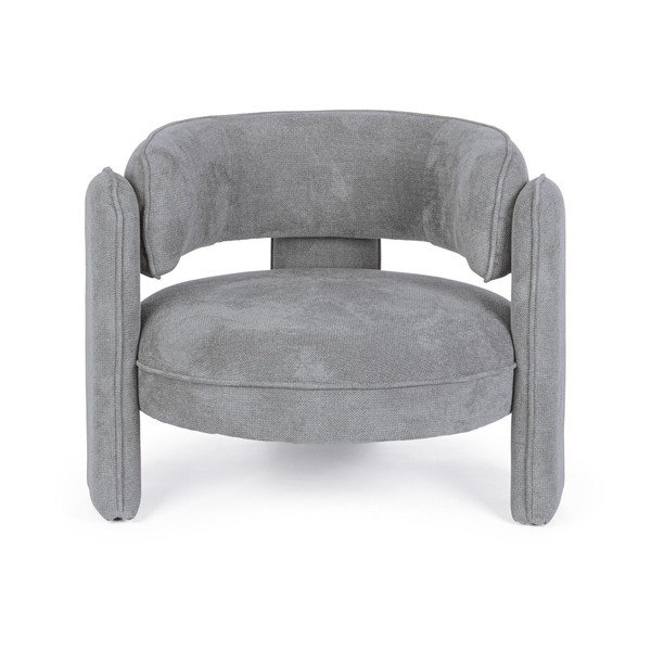 Pilkos spalvos krėslas Aisha – Bizzotto-image-2