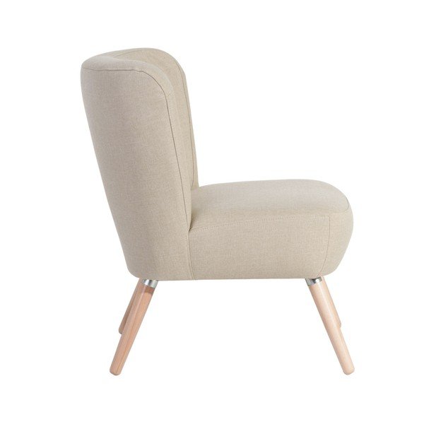 Smėlio spalvos fotelis Max Winzer Neele Duro Beige-image-2