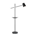 Juodos spalvos laisvai pastatomas šviestuvas su laikymo skyriumi "Markslöjd Linear