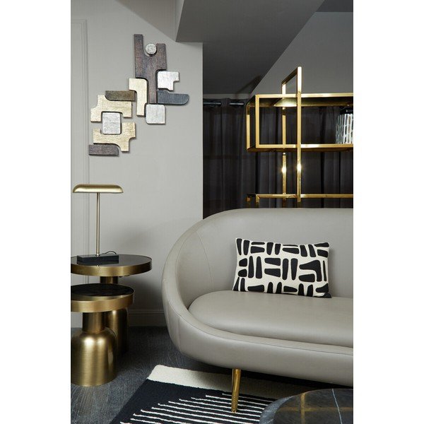 Iš metalo didelio formato sieninė dekoracija 40x61 cm Simbolo – Premier Housewares-image-1