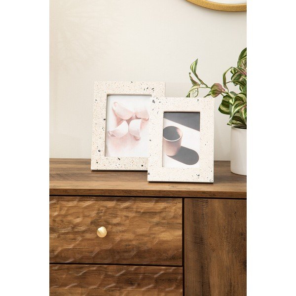 Tamsios natūralios spalvos šoninė spintelė 114x70x39 cm Frida – Premier Housewares-image-3