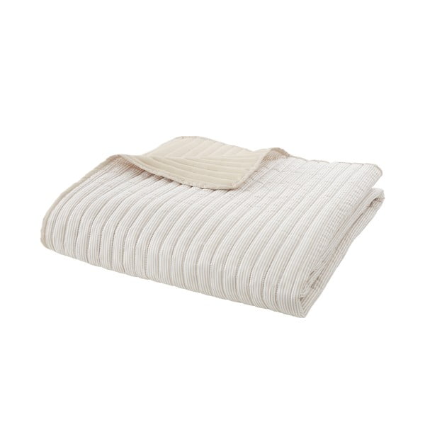 Smėlio spalvos dygsniuota lovatiesė 220x230 cm Stripe – Catherine Lansfield