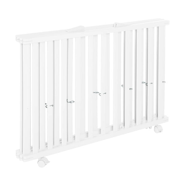 Maniežas vaikams baltos spalvos 100x75 cm – Roba-image-2