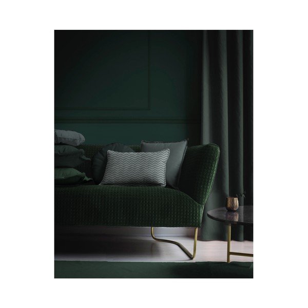 Mėlynas dekoratyvinis užvalkalas Velvet Atelier Ris, 50 x 35 cm-image-1