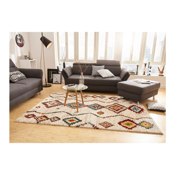 Kreminis kilimas Mint Rugs Geometric, 200 x 290 cm-image-4