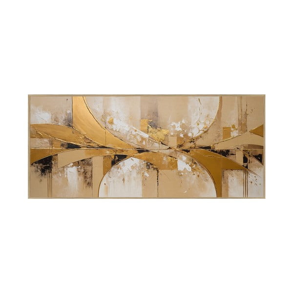 Paveikslas 150x60 cm Gold Abstraction – knor