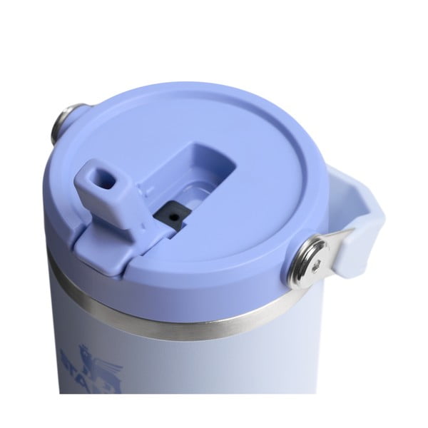 Violetinės spalvos iš nerūdijančio plieno termosas 890 ml IceFlow™ Flip Straw 2.0 Tumbler Dew Drop – Stanley-image-1