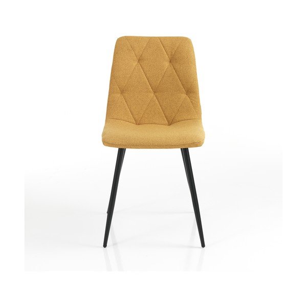 Ochros spalvos valgomojo kėdės 2 vnt. Mesh – Tomasucci-image-4