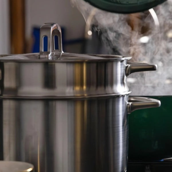 Iš nerūdijančio plieno krepšys garintuvui Lucca 3.0 – FABINI-image-1