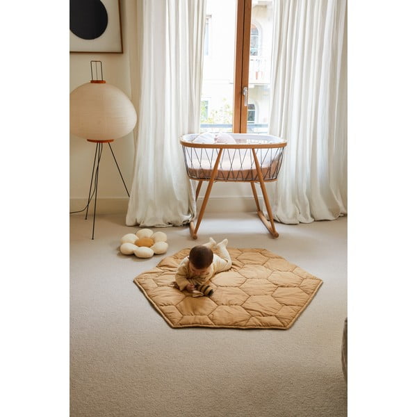 Vaikų žaidimų kilimėlis geltonos spalvos Honeycomb – Lorena Canals-image-3