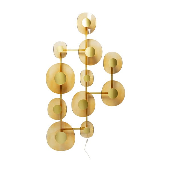 Sieninė lempa auksinės spalvos Mariposa – Kare Design