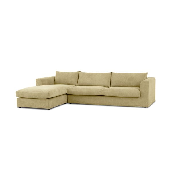 Kampinė sofa geltonos spalvos (su kairiuoju kampu) Asgard – Scandic-image-2