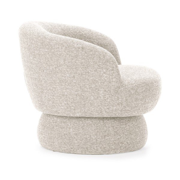 Smėlio spalvos pasukamas krėslas Dali – MOME-image-2