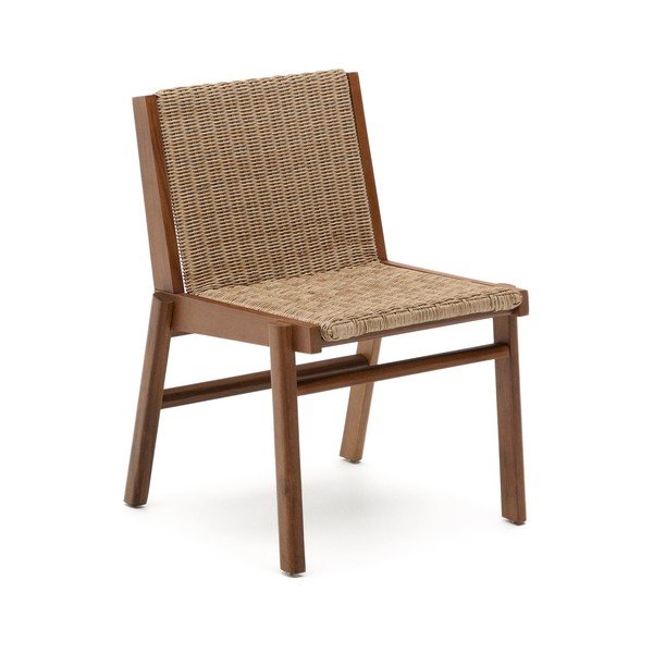 Natūralios spalvos medžio masyvo sodo kėdė Itani – Kave Home