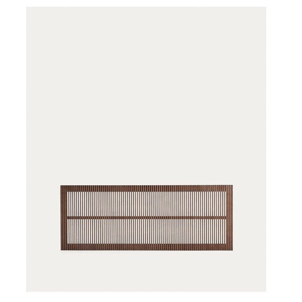 Tamsios natūralios spalvos iš uosio masyvo galvūgalis 175x70 cm Beyla – Kave Home-image-4