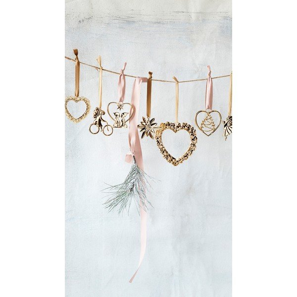 Pakabinama aukso spalvos kalėdinė dekoracija Kähler Design-image-4