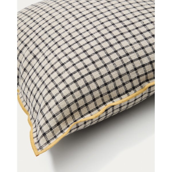 Iš lino mišinio dekoratyvinis pagalvės užvalkalas 45x45 cm Airi – Kave Home-image-2