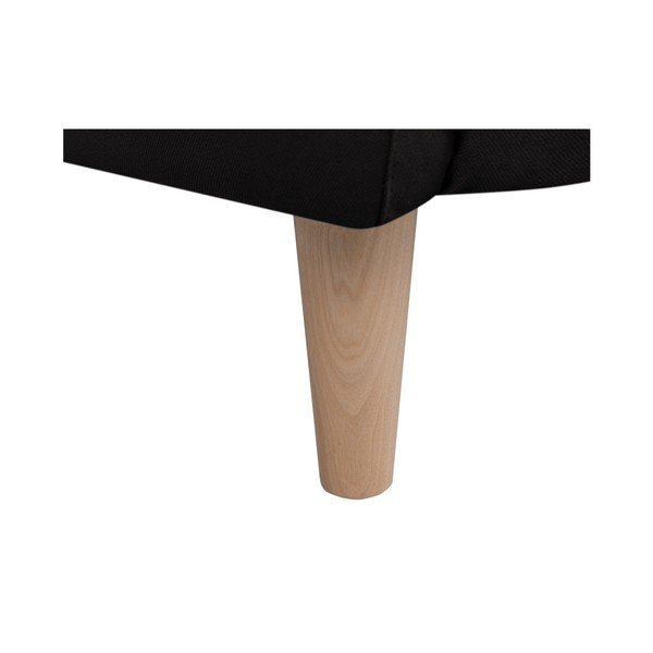 Juodas fotelis Micadoni Home Belano-image-1