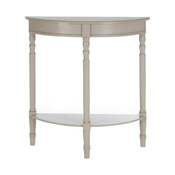 Pilkos spalvos iš pušies masyvo konsolinis staliukas 30x80 cm Heritage – Premier Housewares-image-4